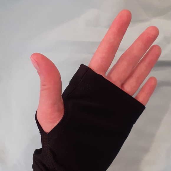 Black Long Sleeve Fitted Cold Weather Shirt - Picture 4 of 4